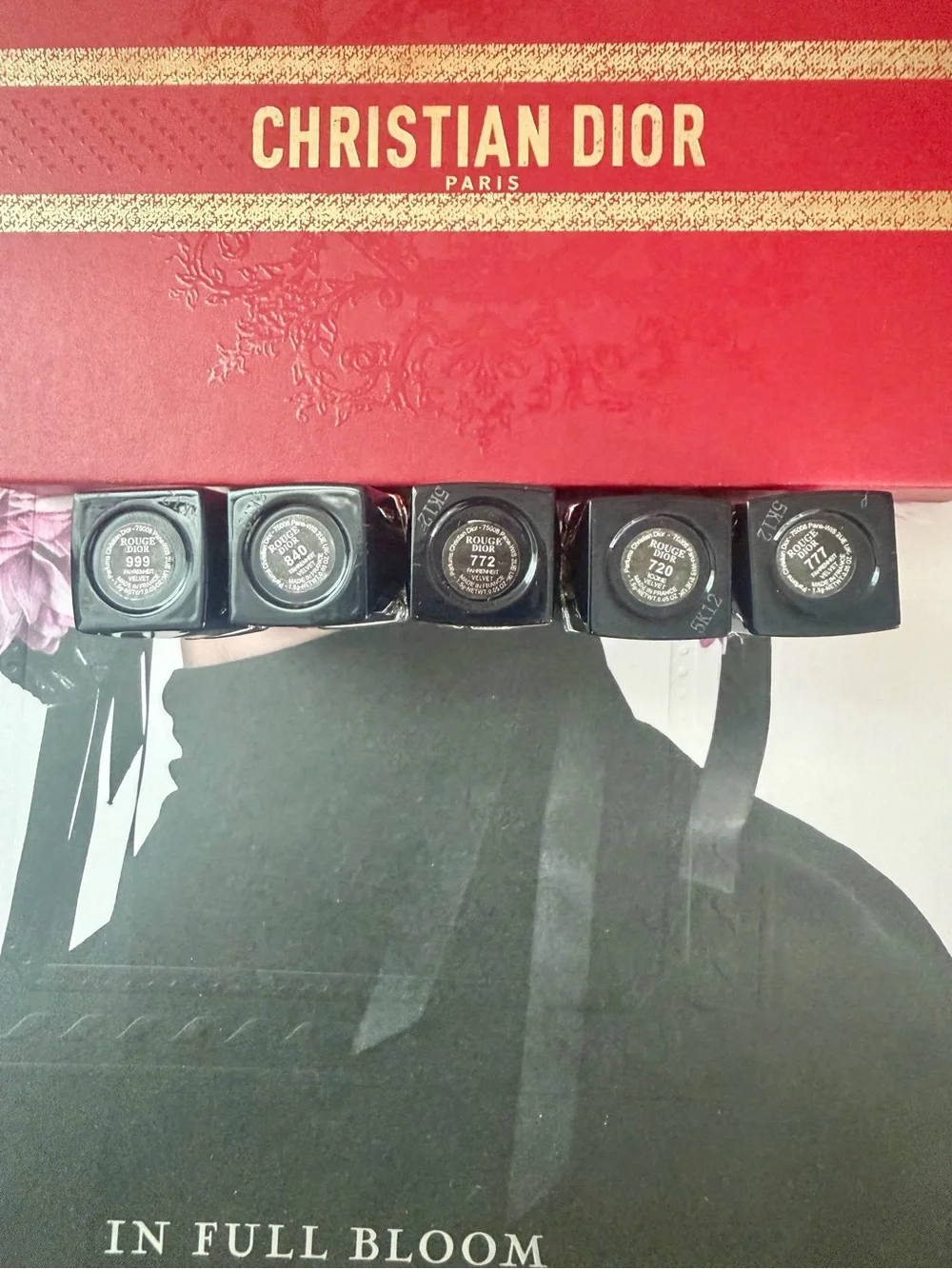 Dior Mini Lipstick Set